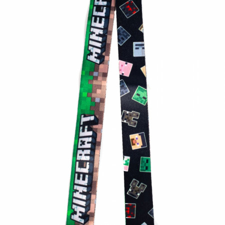 Minecraft Face Cover Lanyard